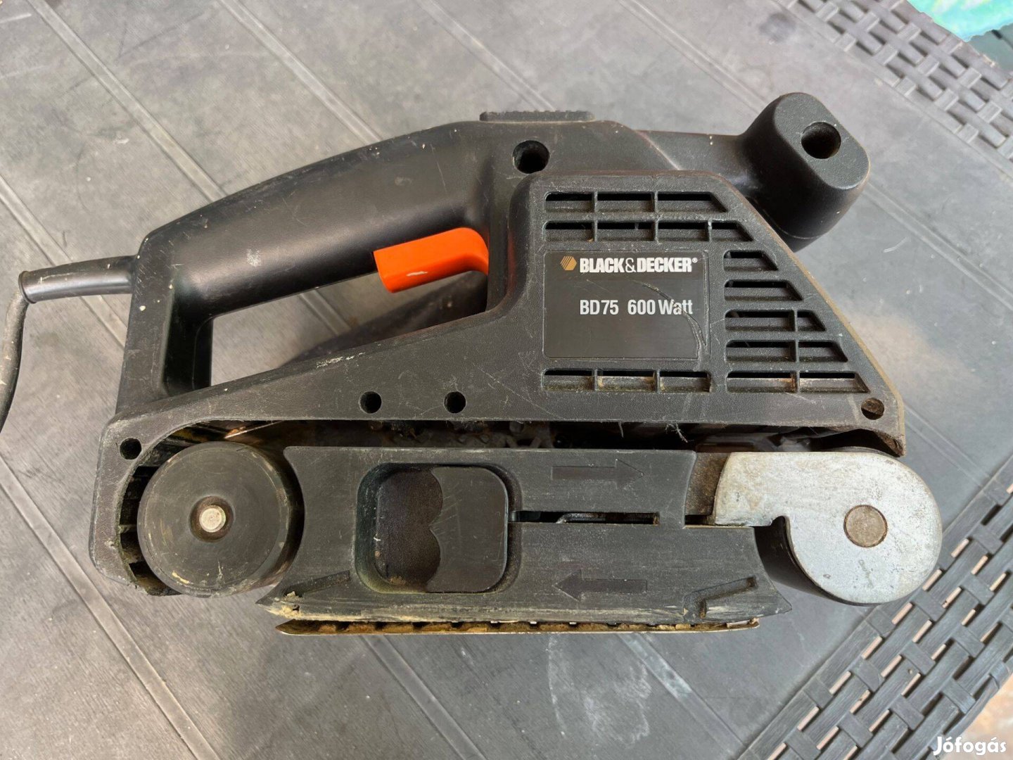 Black & Decker BD 75 szalagcsiszoló 600Watt