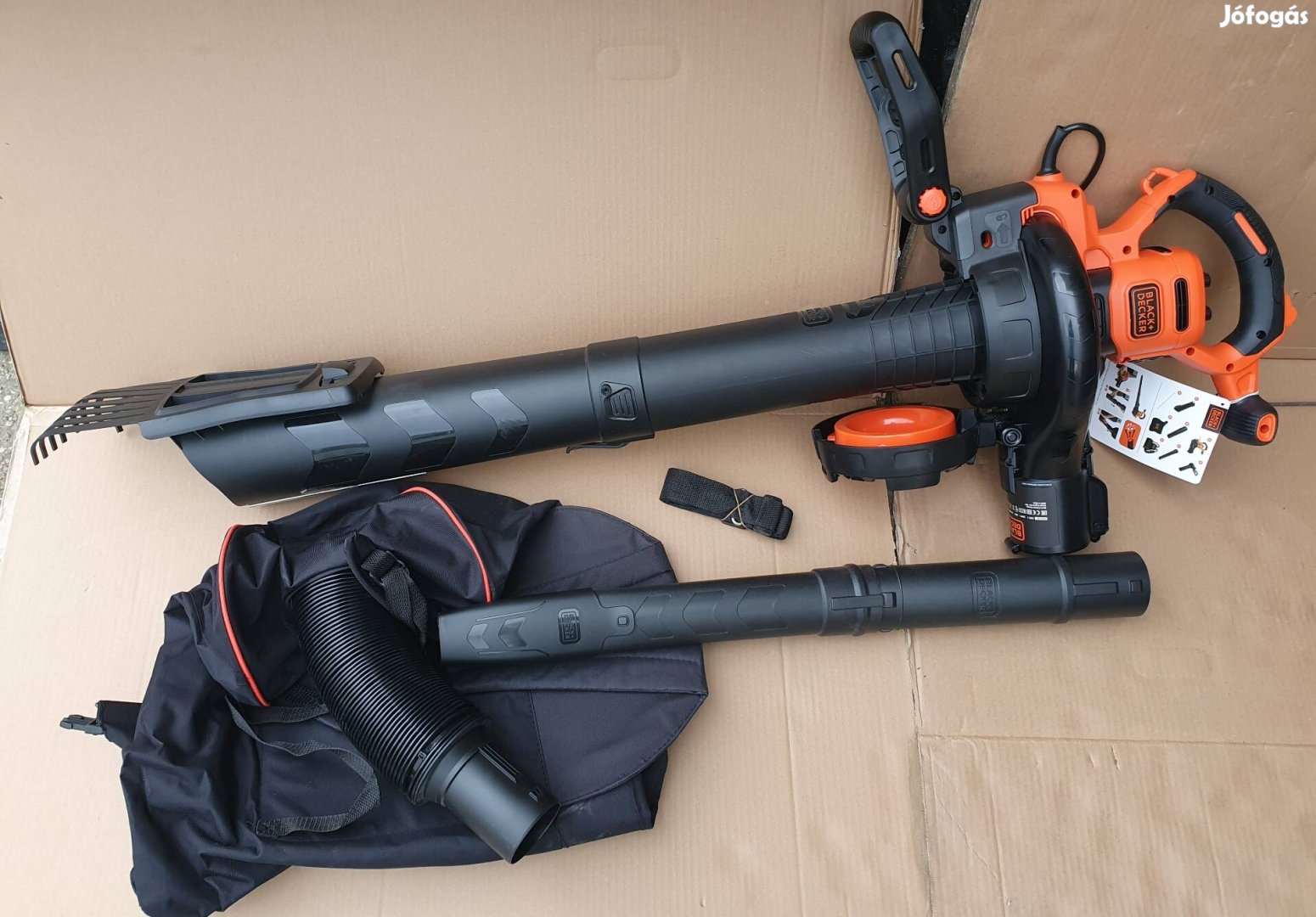 Black & Decker Beblv301 Avartakarító, 3in1/állapota új!