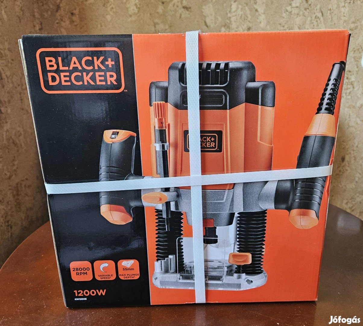 Black & Decker KW1200E-QS felsőmaró