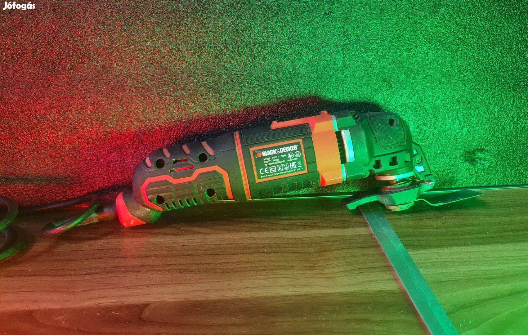 Black & Decker MT280 multivágó, normál állapotban, 1 hónap garancia