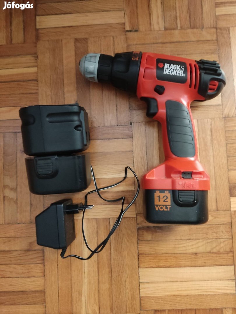 Black & Decker akkus csavarozó 