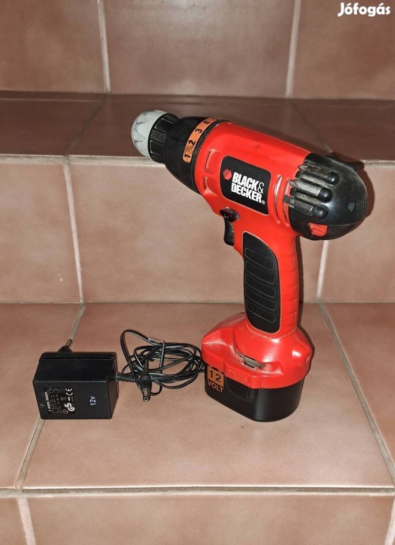 Black & Decker akkus fúró / csavardaráló !!! 