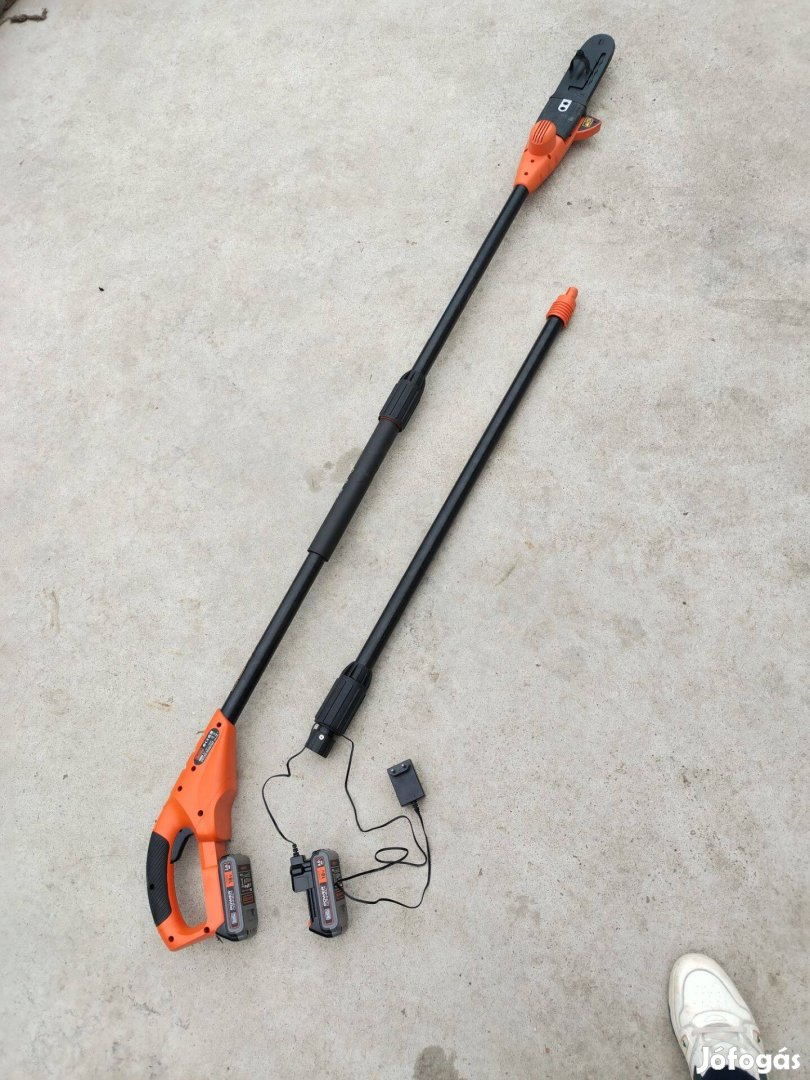 Black & Decker akkus magassági ágvágófűrész GPC1820L20 18 V 2,0 Ah