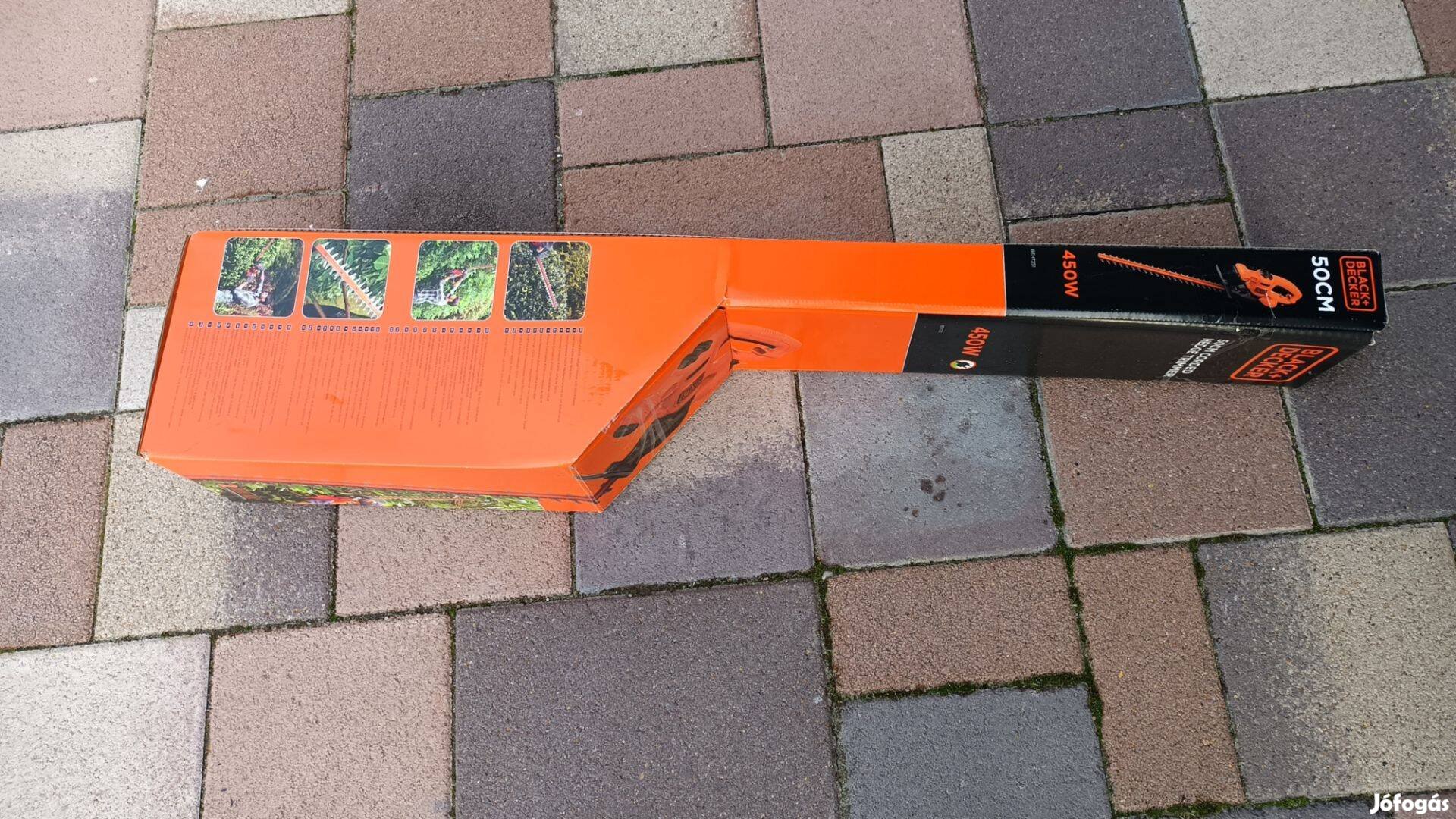 Black Decker elektromos sövényvágó 450 W 50 cm