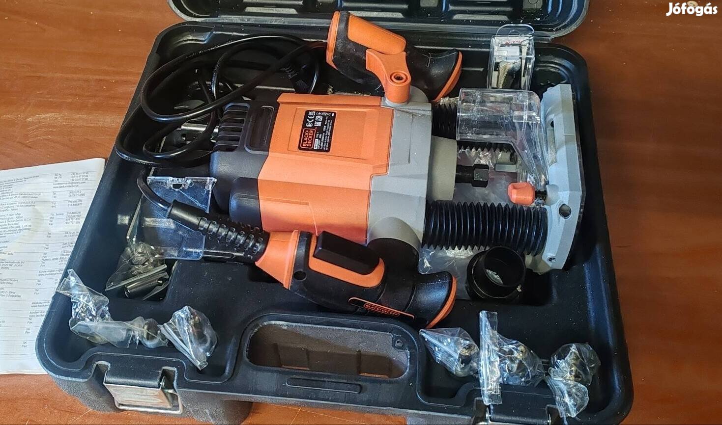 Black Decker felsőmaró!
