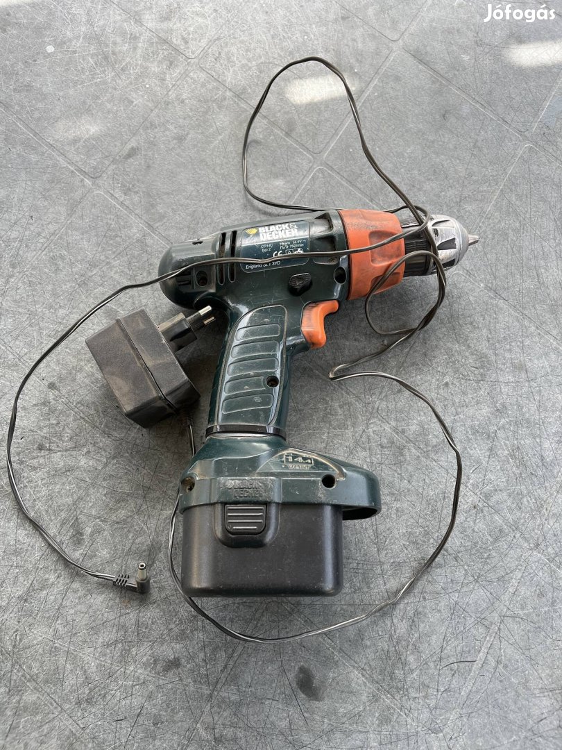 Black & Decker fúró csavar behajtó akku