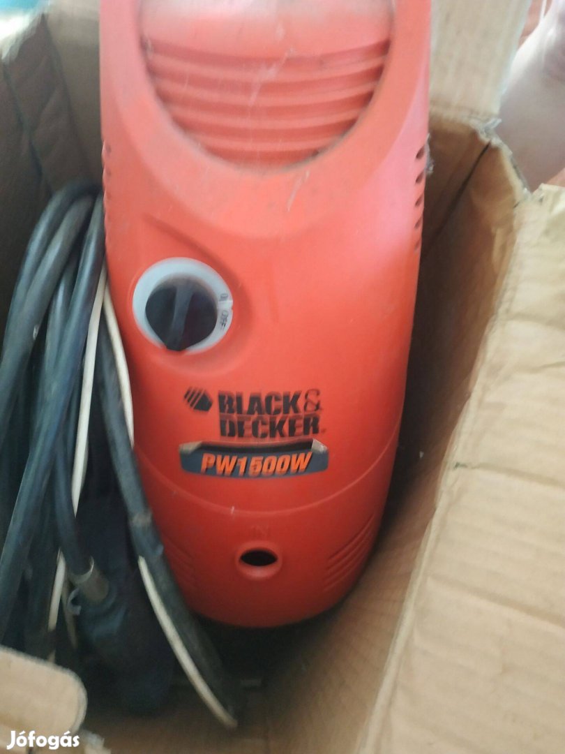 Black & Decker nagynyomású mosó sterimob