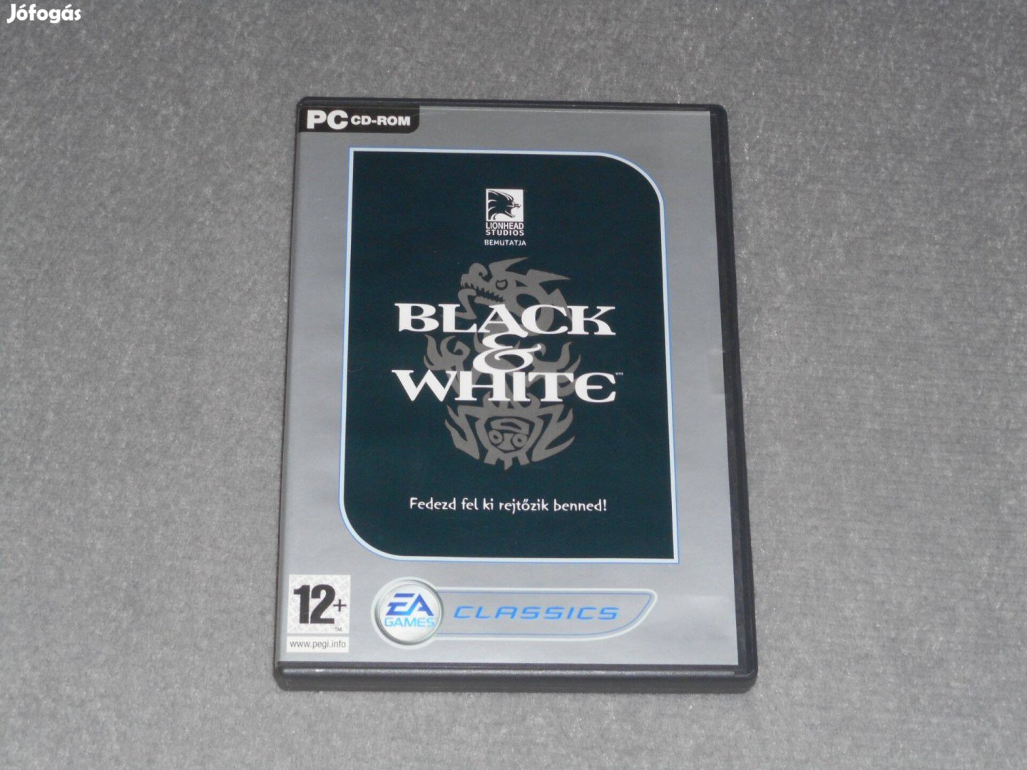 Black & White / Black and White Számítógépes PC játék, Ritka