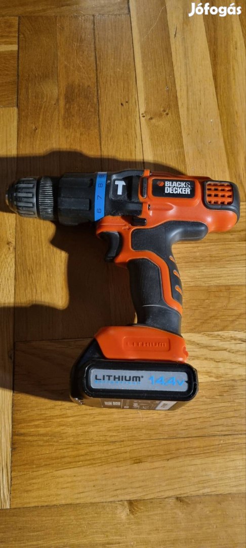 Black & decker 14.4V Li-Ion akkumulátoros fúró 