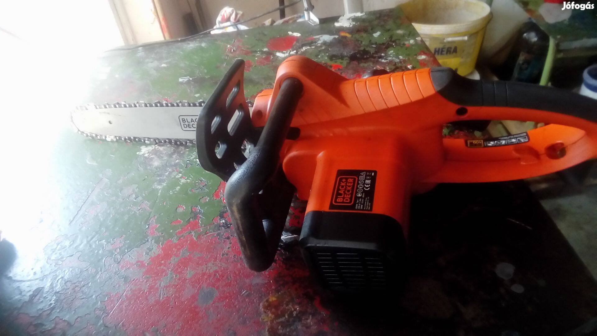 Black & decker ektromos fűrész röpsúly rugó hibával eladó olvas lent