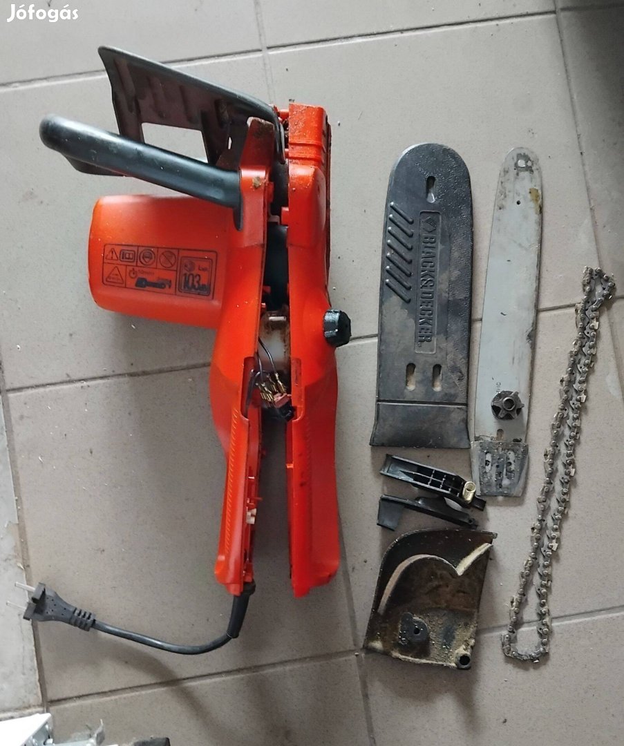 Black decker elektromos láncfűrész