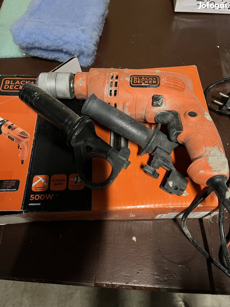 Black & decker fúrógép 