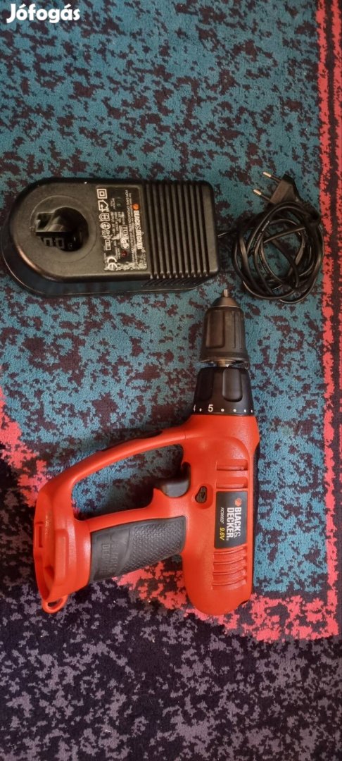 Black &decker akkumulátoros fúró 