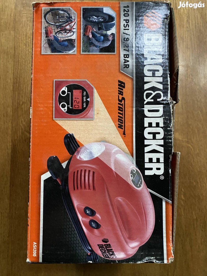 Black and Decker 120 PSI légpumpa kompresszor
