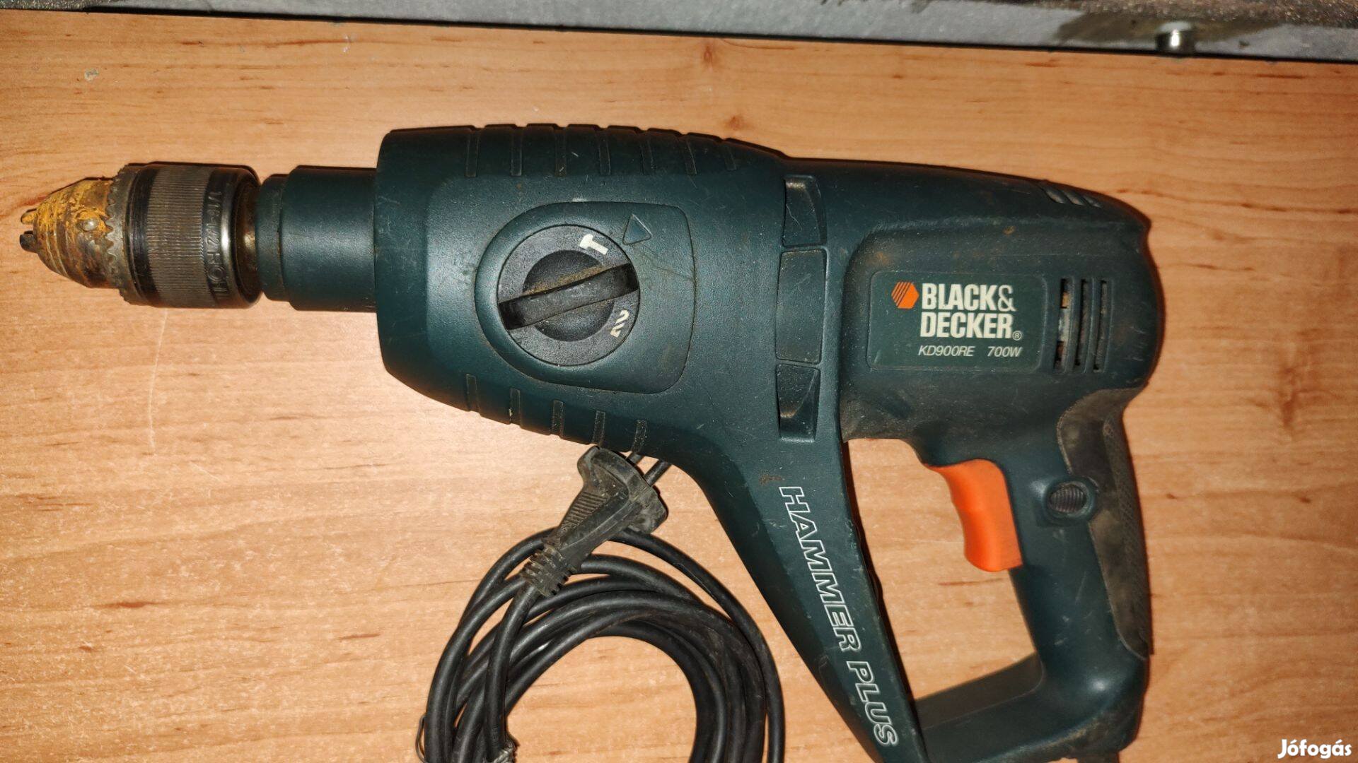 Black and Decker KD900RE ütvefúró hibás állapotban alkatrésznek