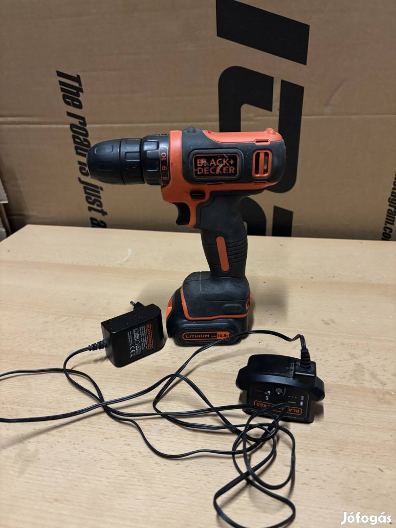 Black and Decker akkus fúró csavarozó