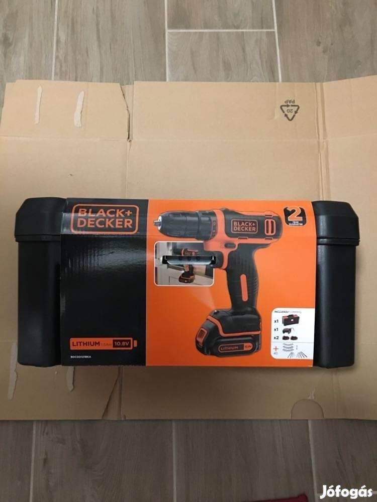 Black and Decker akkus fúró eladó