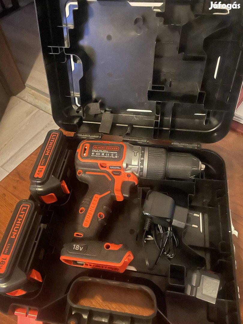 Black and Decker akkus fúró és csavarozó