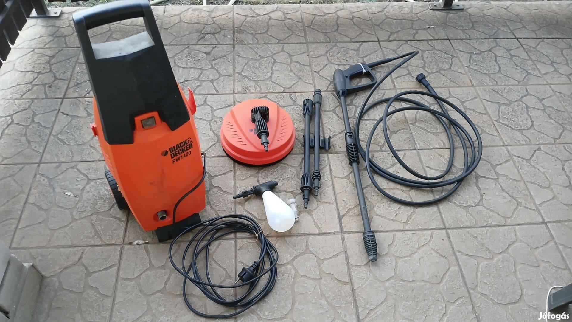 Black and Decker autómosó kis hibával, alkatrészeivel eladó