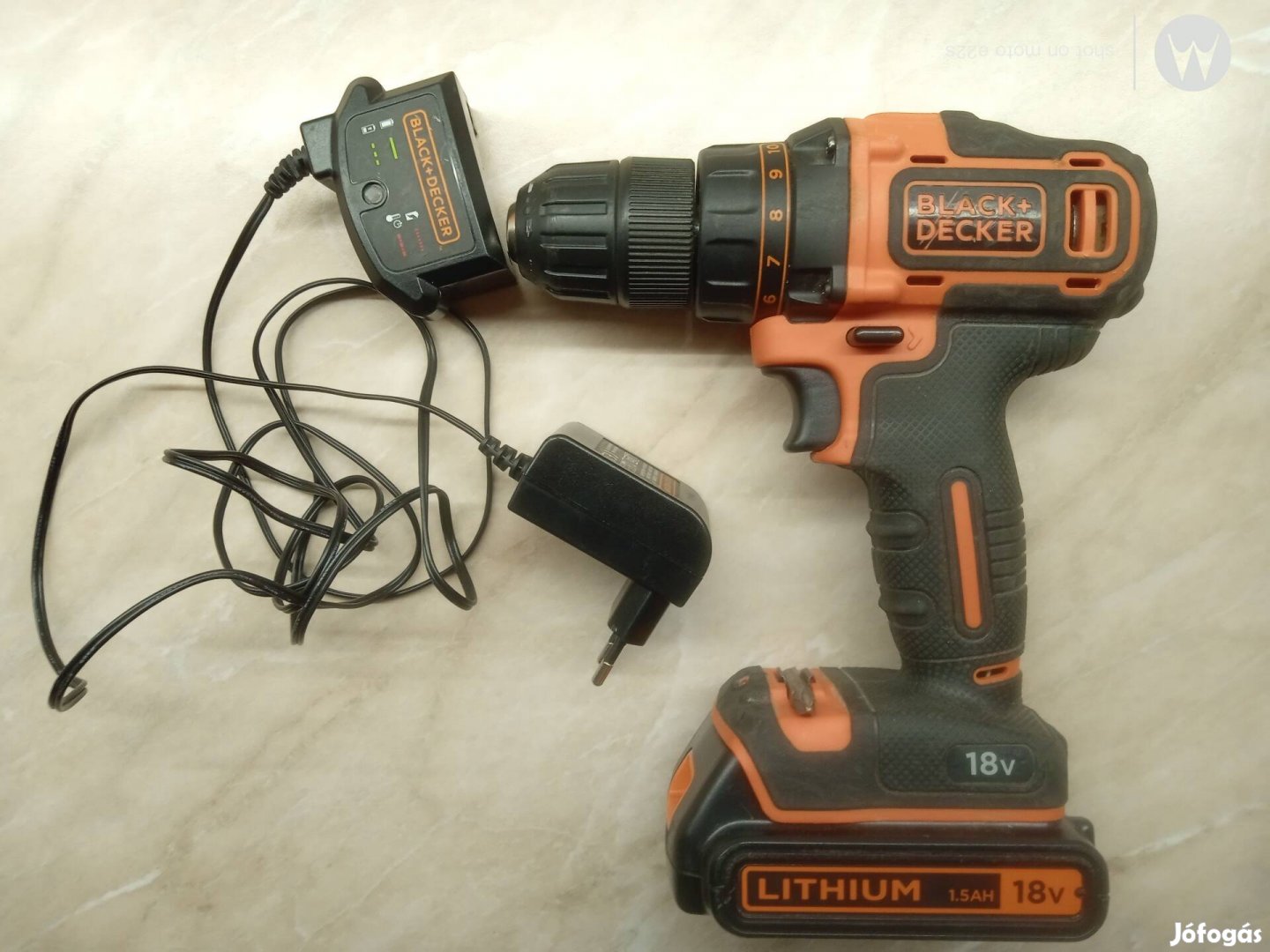 Black and Decker fúró csavarbehajtó 