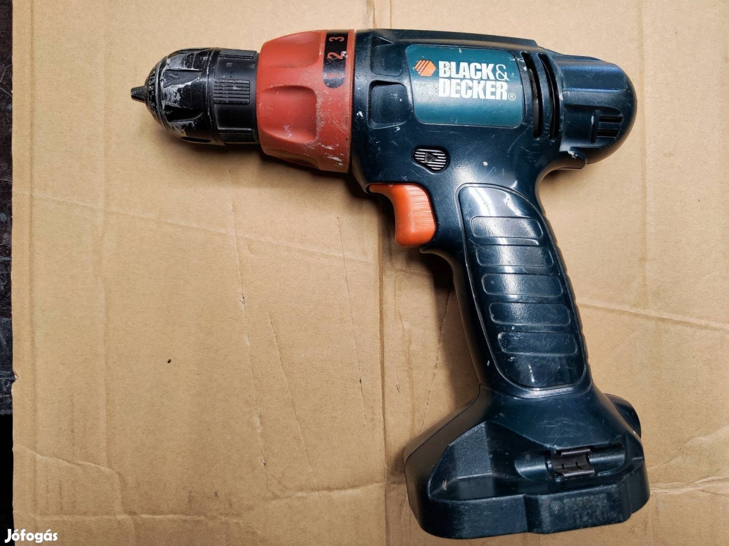 Black and Decker fúró csavarozó gép 