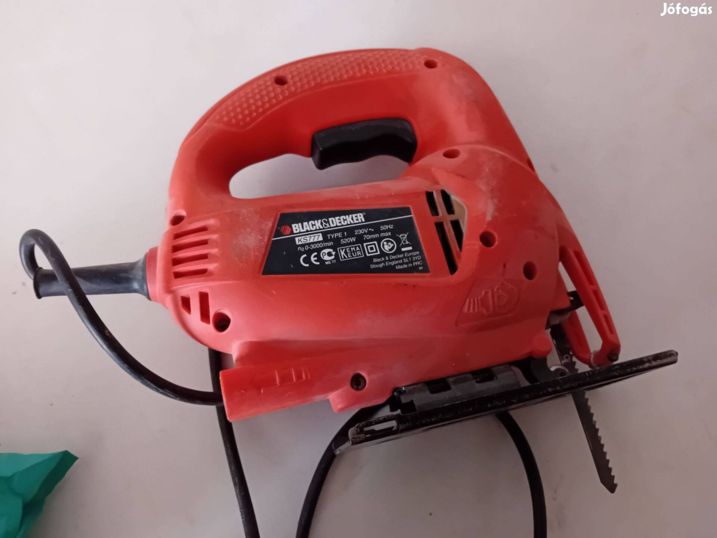 Black and Decker szúrófűrész