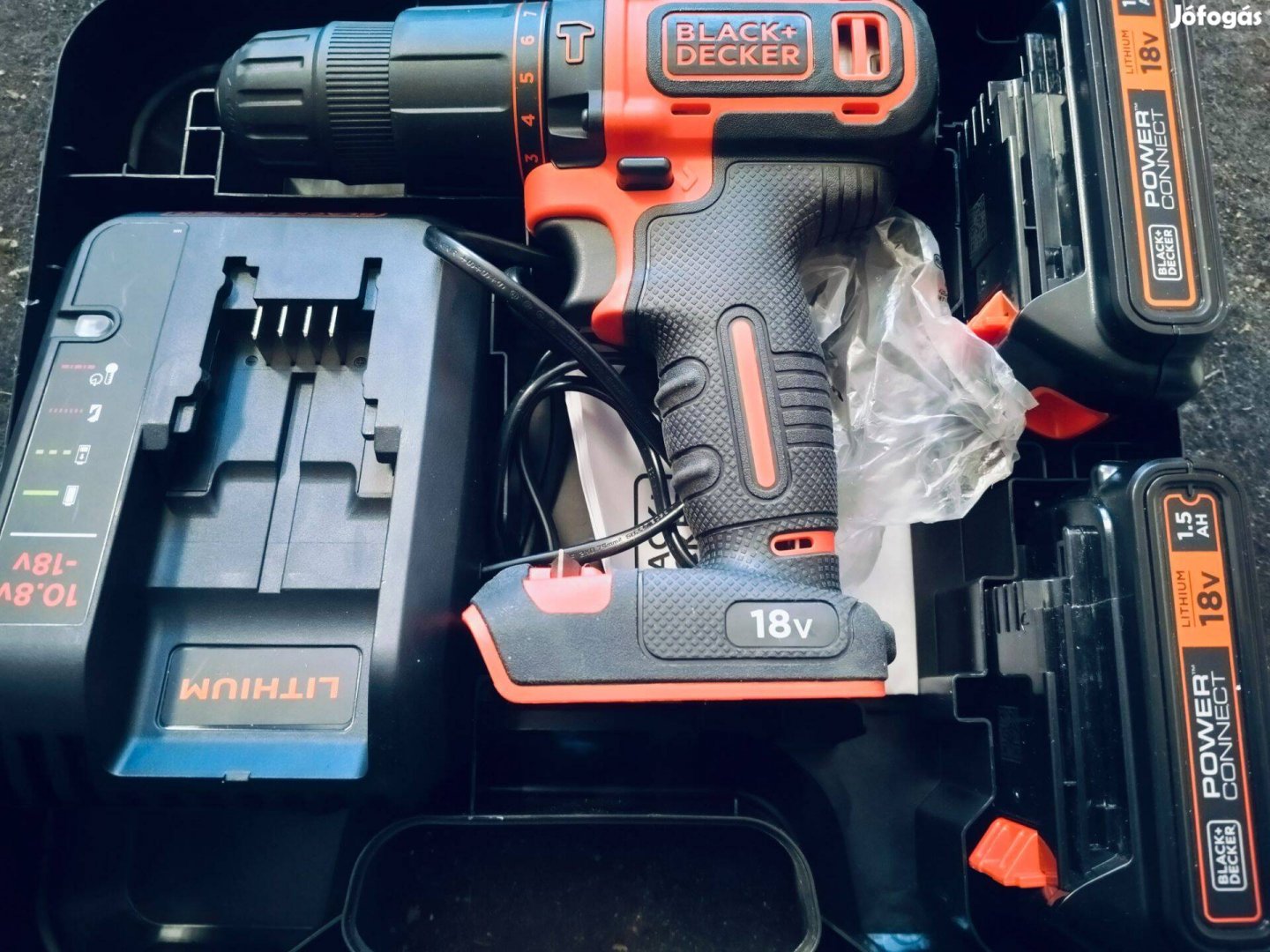 Black and decker 18V ütvefúró