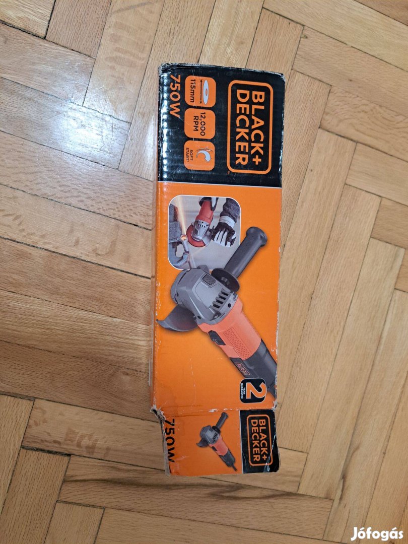 Black and decker sarokcsiszoló (750W 115MM)