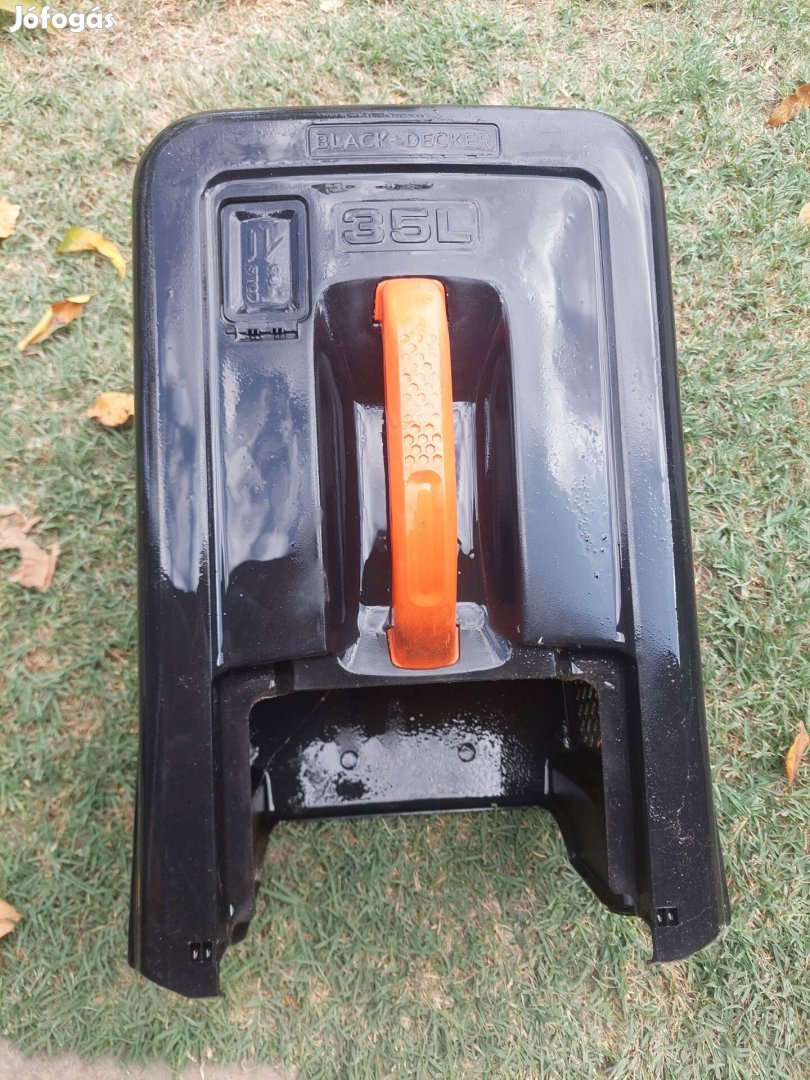 Black+decker 35l fűgyűjtő.