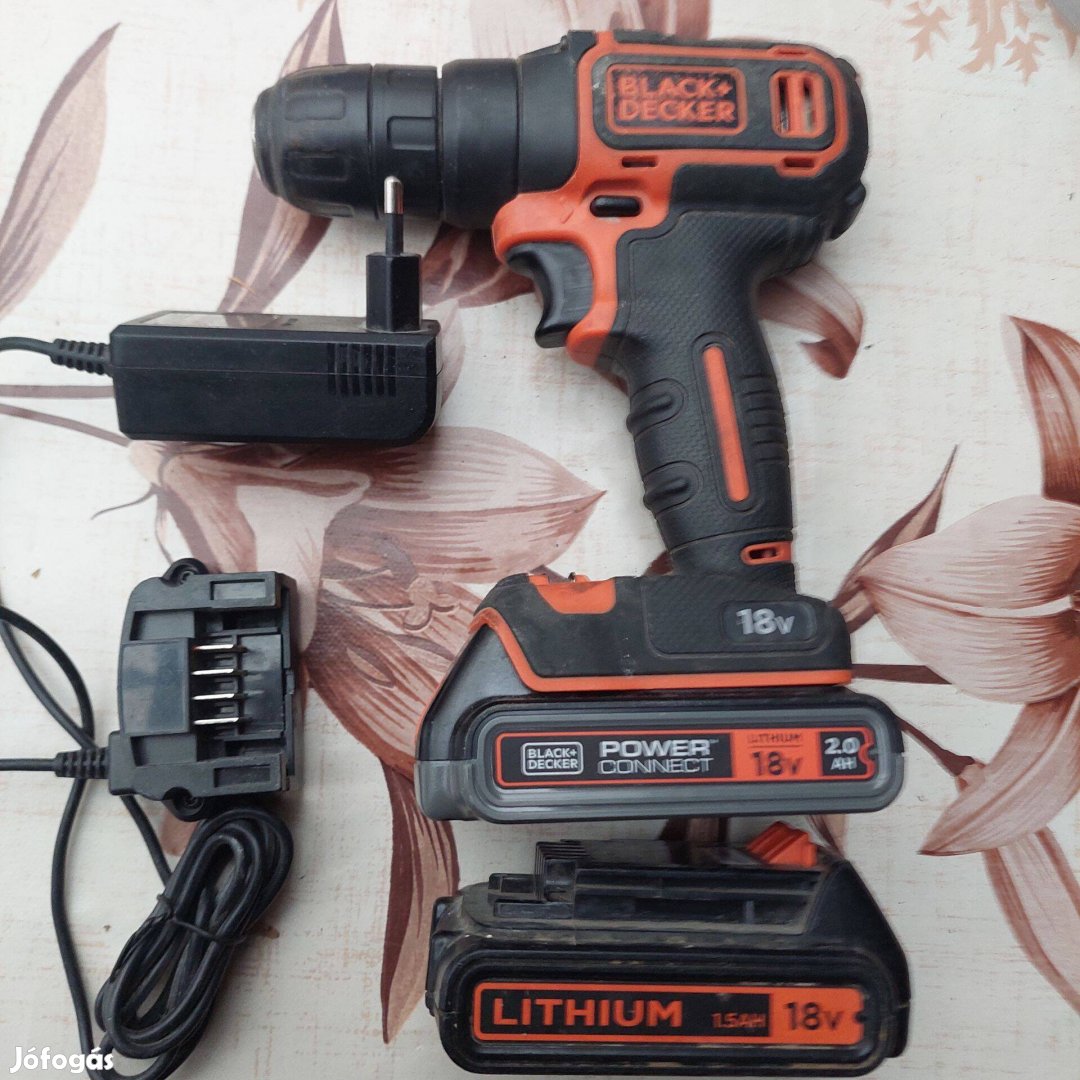 Black decker akkus fúró