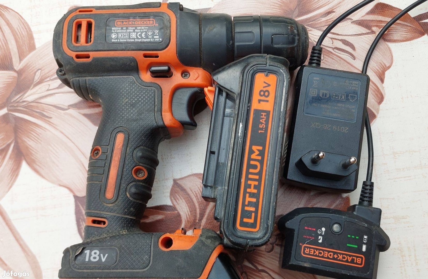 Black decker akkus ütvecsavarozó 18V