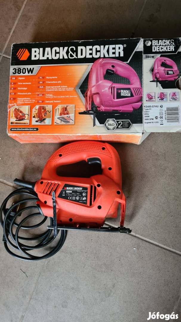 Black&decker dekopírfűrész 