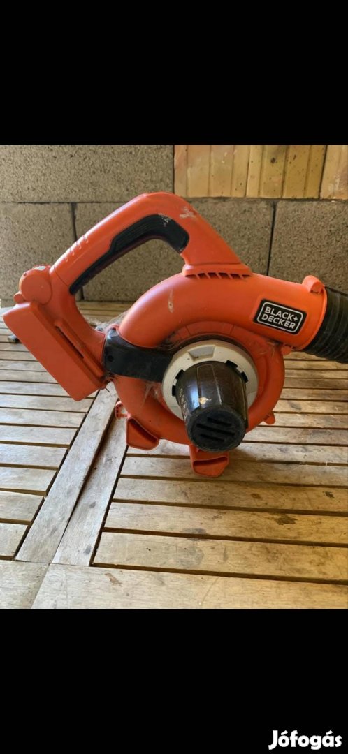 Blackanddecker akkumulátoros lombfúvó!