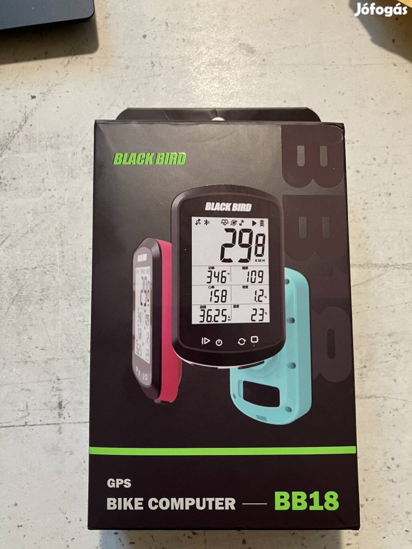 Blackbird black bird GPS kerékpár computer sebesség merő