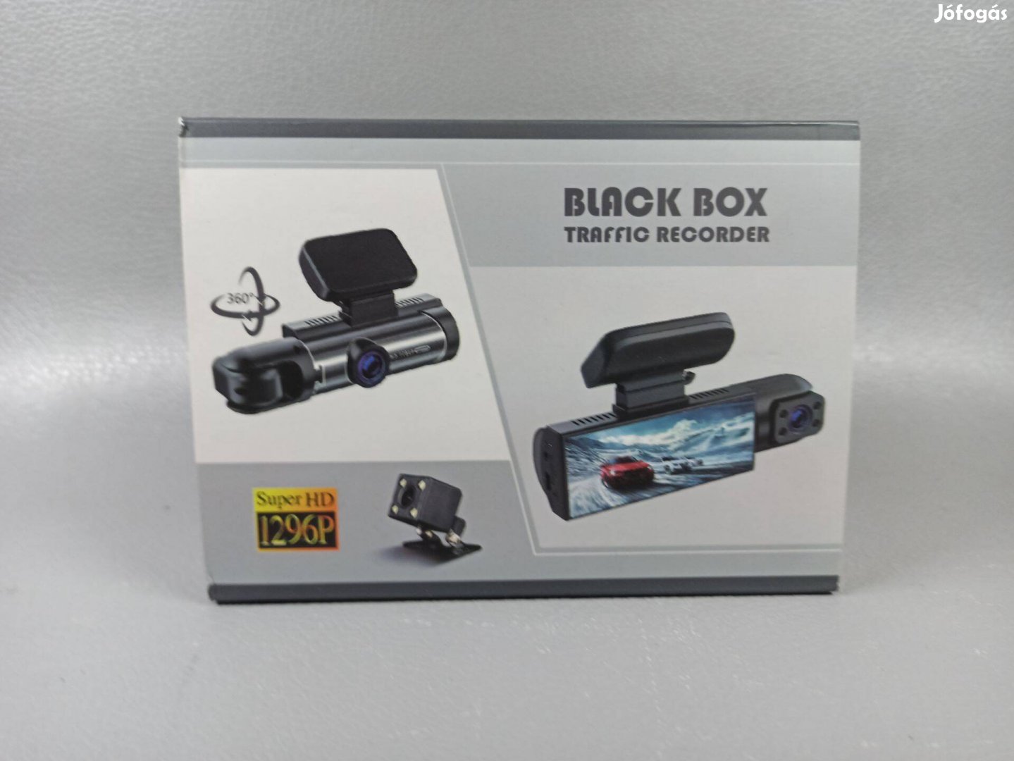 Blackbox menetrögzítő kamera (2.2" LCD, széleslátőszög, 1080p) Új