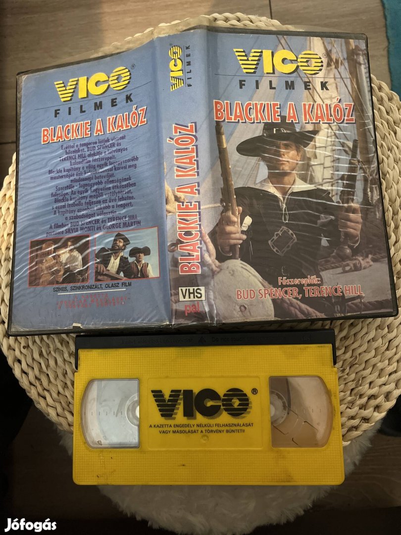 Blackie a kalóz vhs vico Terence Hill