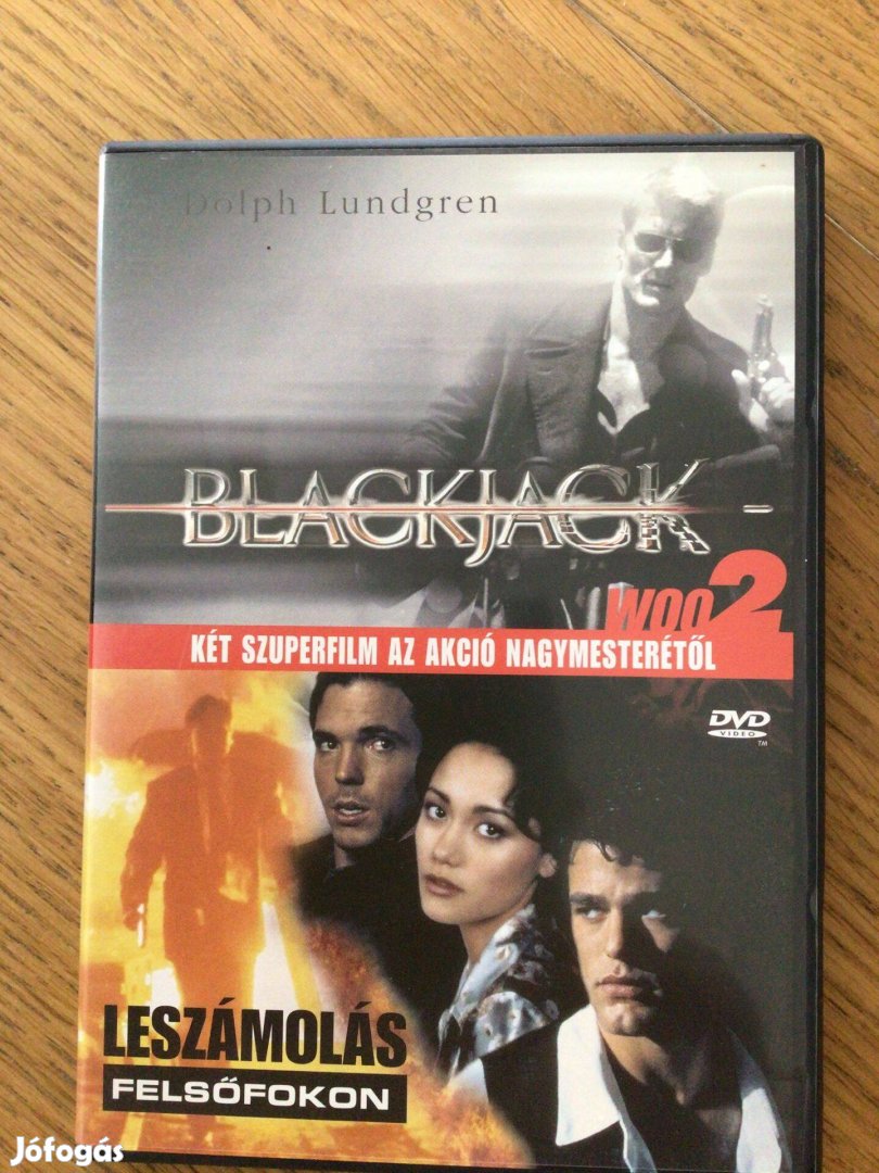 Blackjack - Leszámolás felsőfokon DVD John Woo filmek