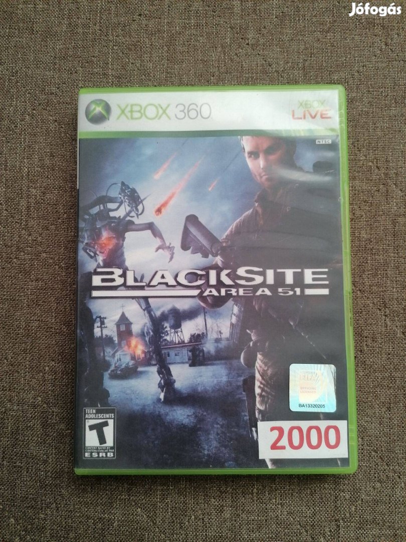 Blacksite Area 51 Xbox 360 játék eladó!