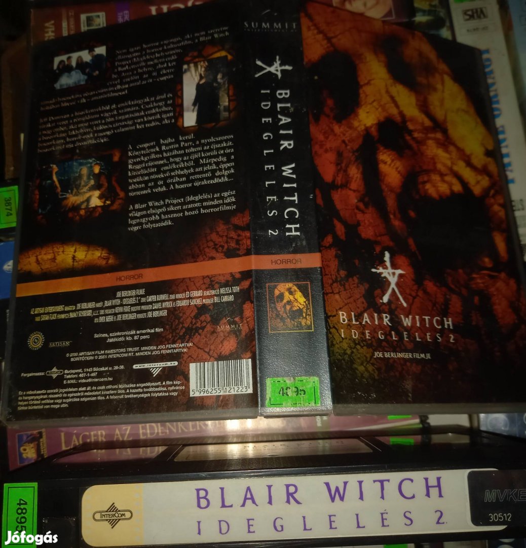 Blair Witch -Ideglelés 2. -  horror vhs