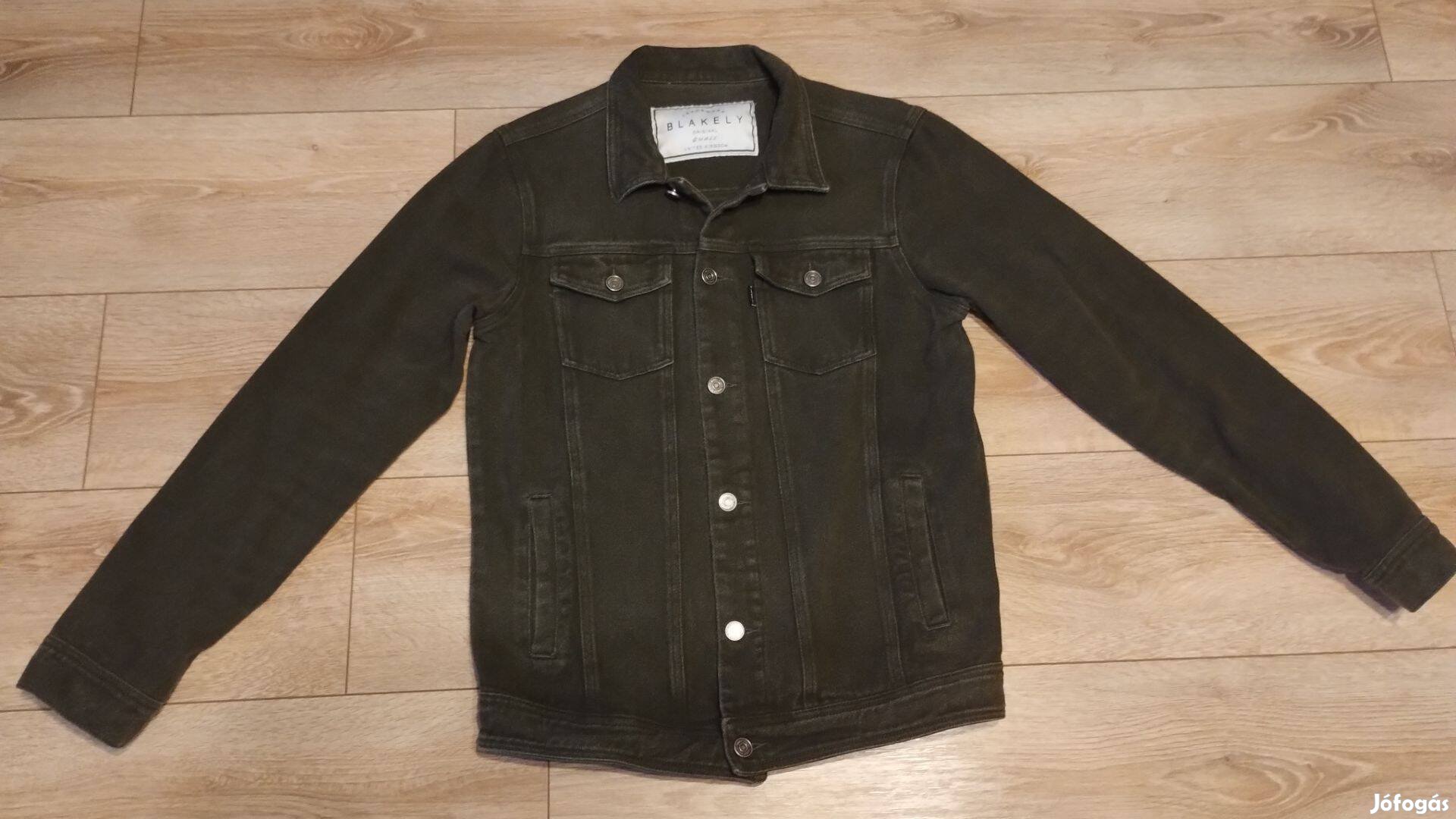 Blakely_ zöld farmer kabát S