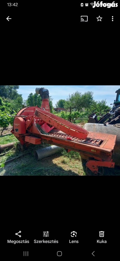 Blasius 800 szecskázó