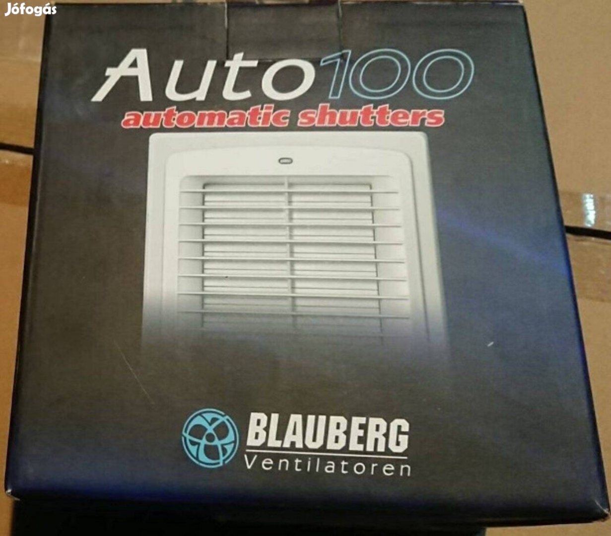 Blauberg Auto 100 H Automata Zsalus ventilátor idő,páraérzékelő