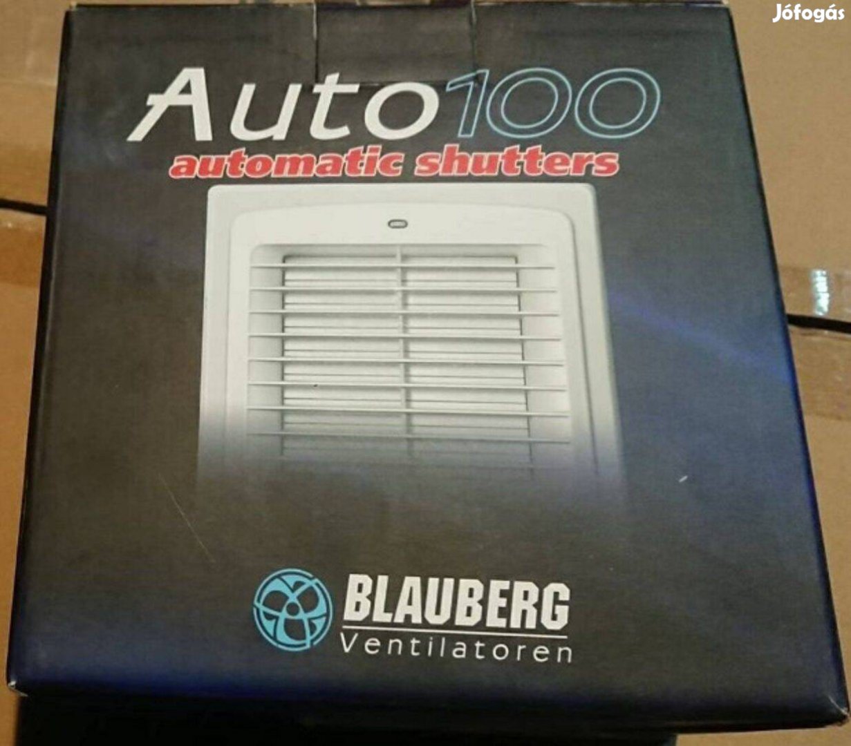 Blauberg Auto 100 T Automata Zsalus ventilátor időkapcsolóval