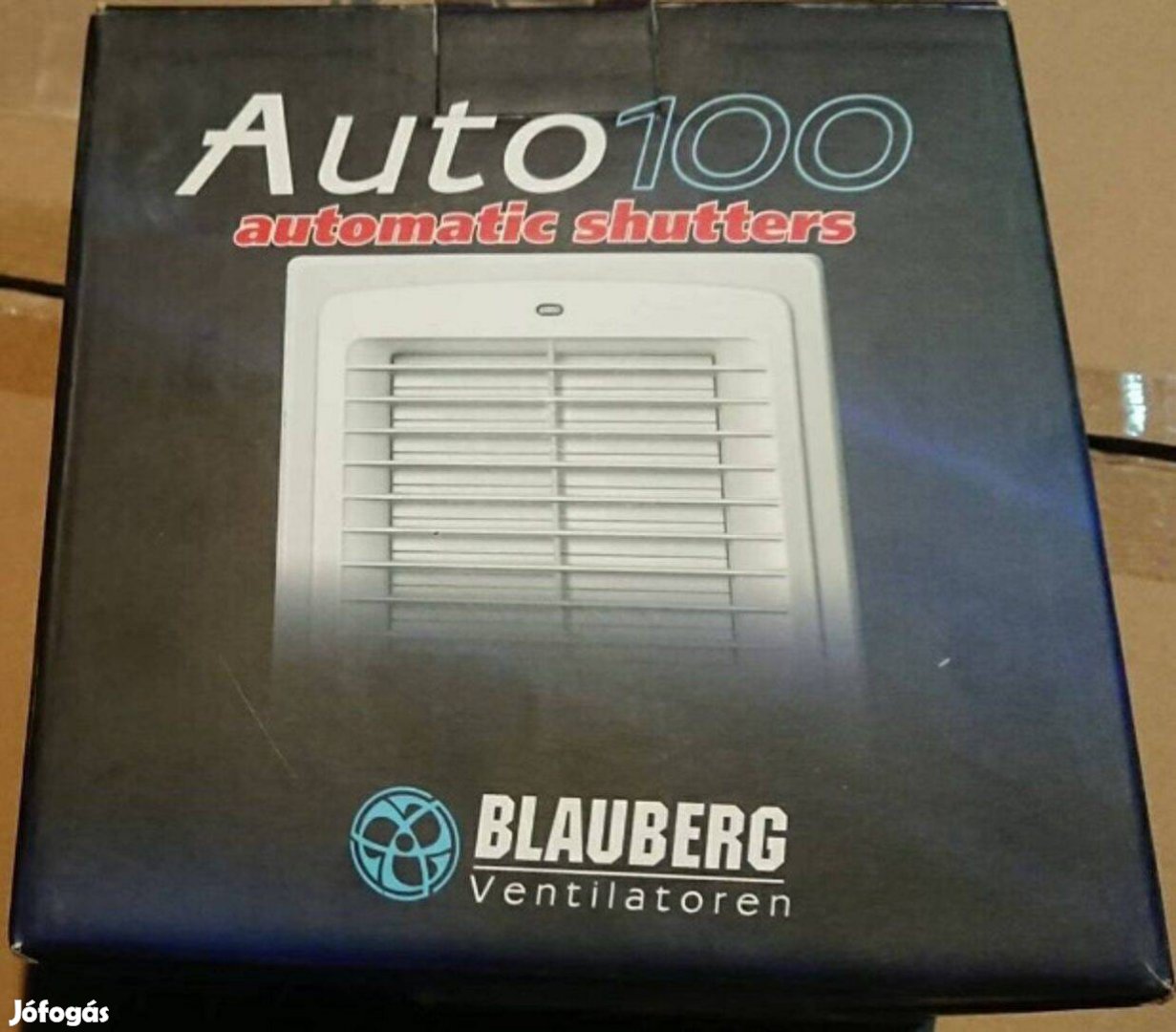 Blauberg Auto 125 H Automata Zsalus ventilátor idő,páraérzékelő