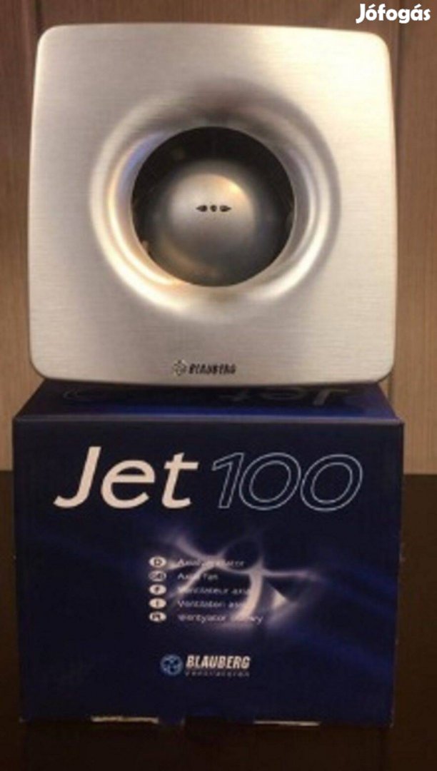 Blauberg JET Hi-Tech 100 T ventilátor időkapcsolóval