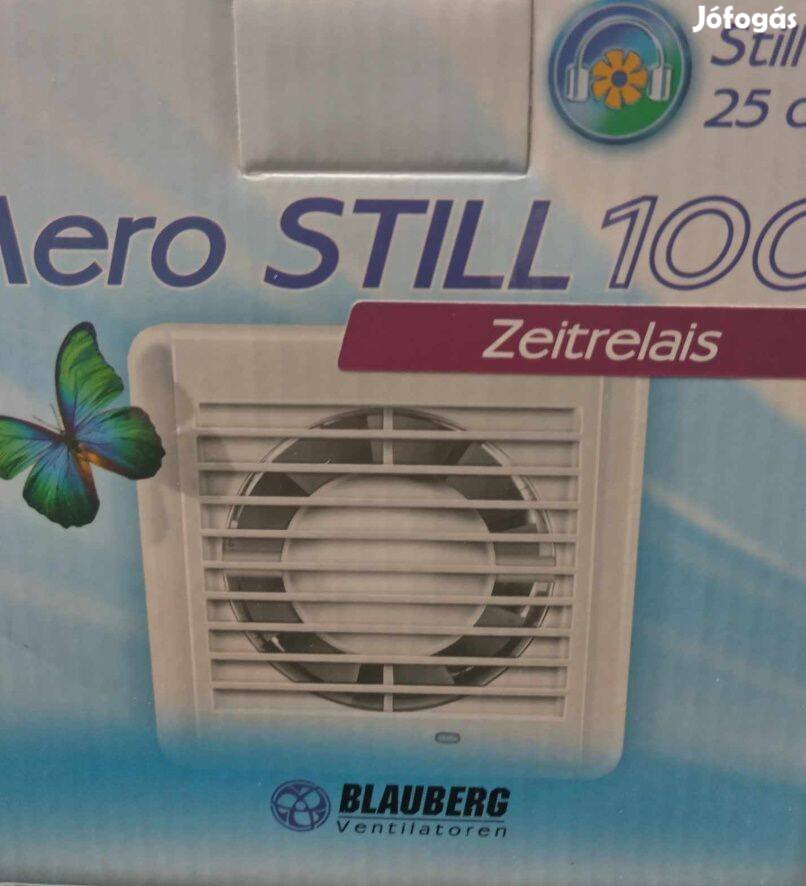 Blauberg aero 150 H ventilátor időkapcsolóval páraérzékelővel