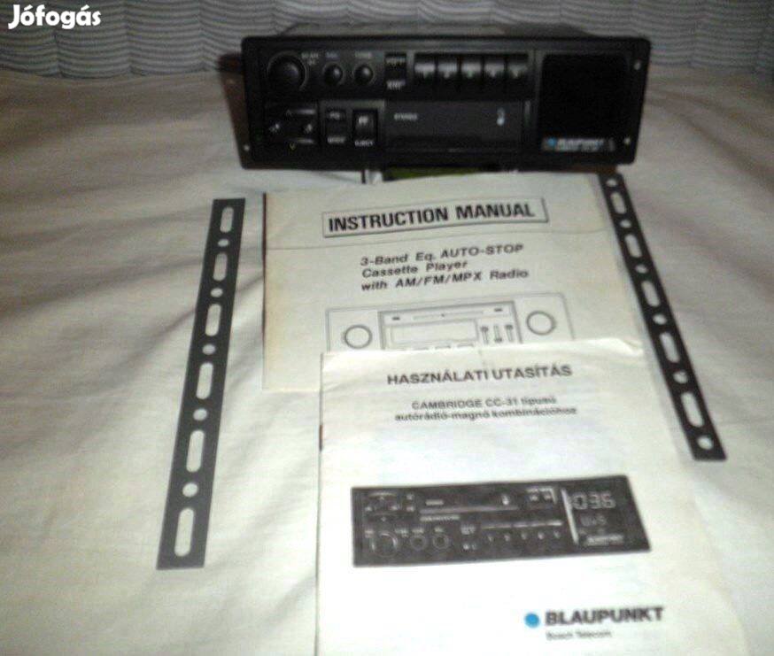 Blaupunk rádió hibátlan garanciás