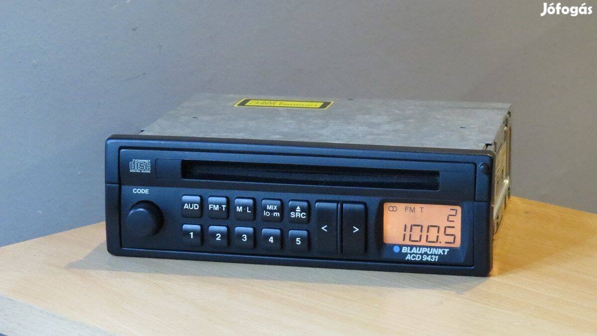 Blaupunkt ACD 9431 régi retro cd autórádió