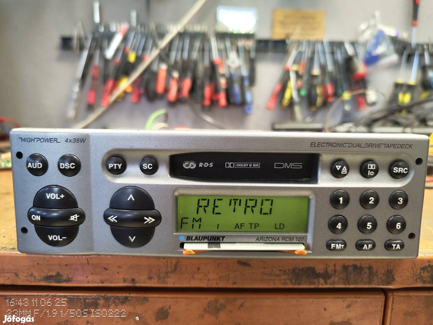 Blaupunkt Arizona RCM127 kazettás autórádió