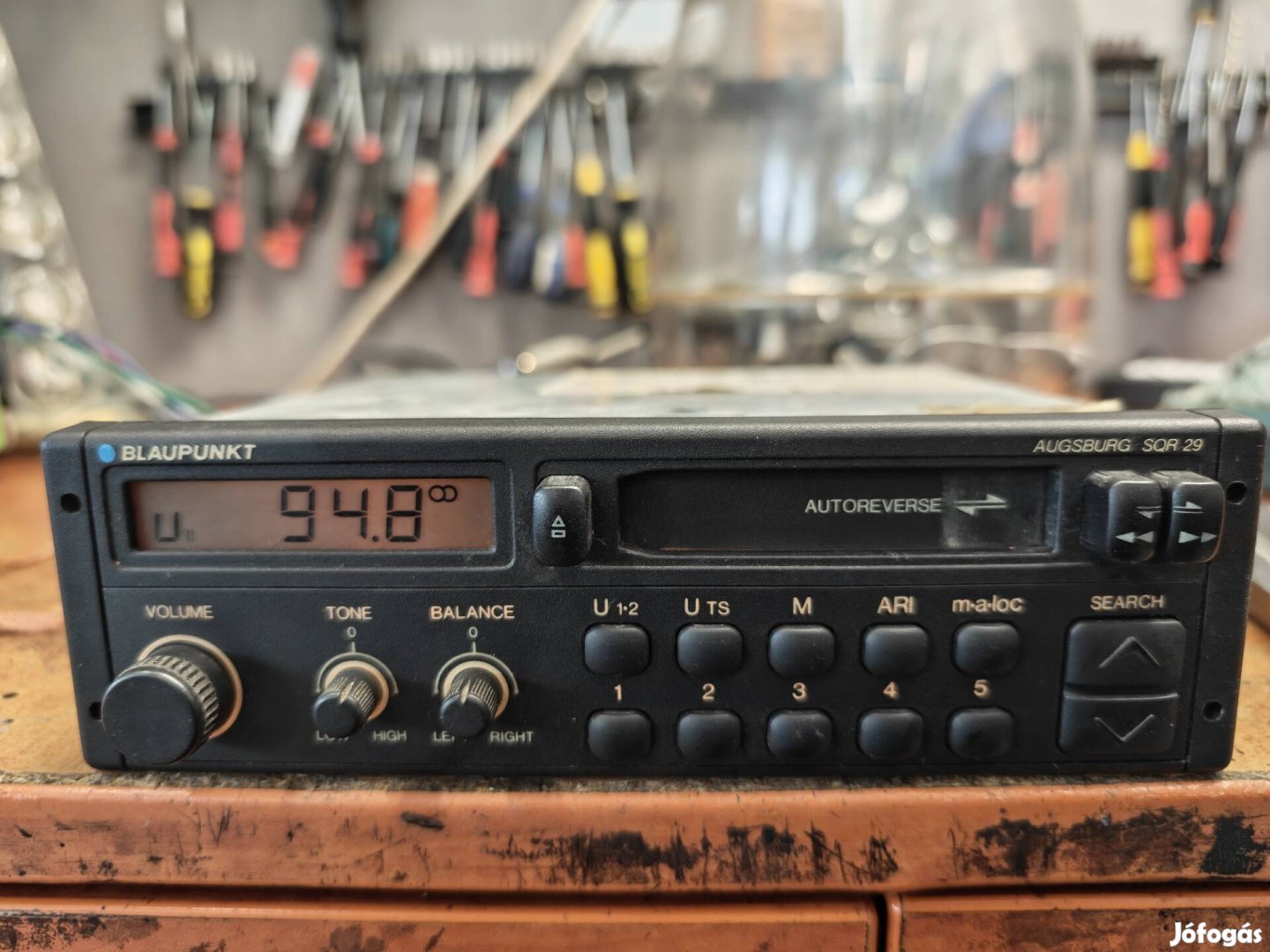 Blaupunkt Augsburg SQR 26 kazettás autórádió